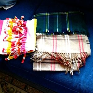 SCARVES,  bundle of 3